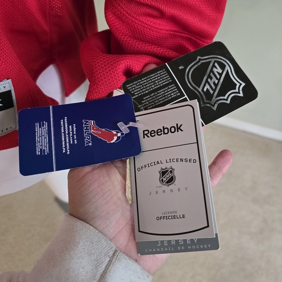 Nicklas Nik Lidstrom Detroit Red Wings 2011 Reebok Hockey Jersey Mens Small Unis - Picture 2 of 16